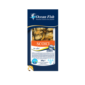 Scoici in ulei OceanFish - Ocean Fish.ro - Ocean Fish